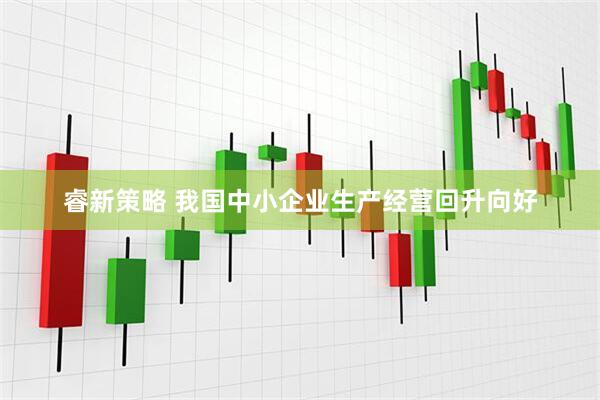 睿新策略 我国中小企业生产经营回升向好