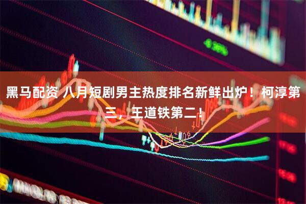 黑马配资 八月短剧男主热度排名新鲜出炉！柯淳第三，王道铁第二！